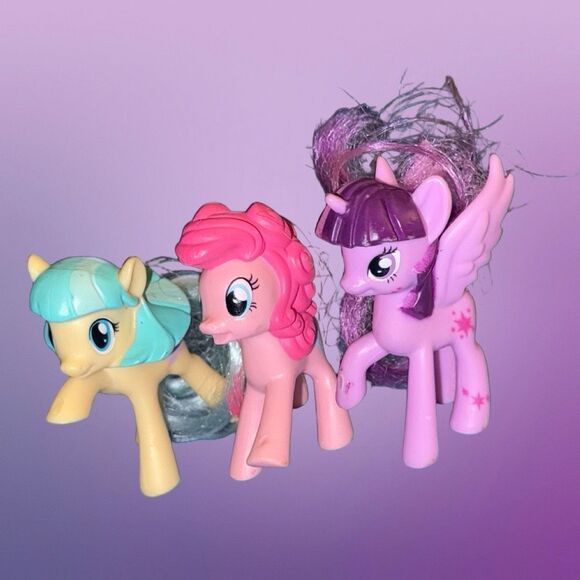 My Little Pony Lot of 5 Fluttershy Earth Pinkie Pie Rariety Twlight Sparkle A23 - Picture 9 of 14